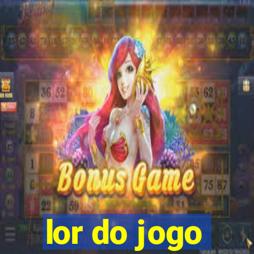 lor do jogo